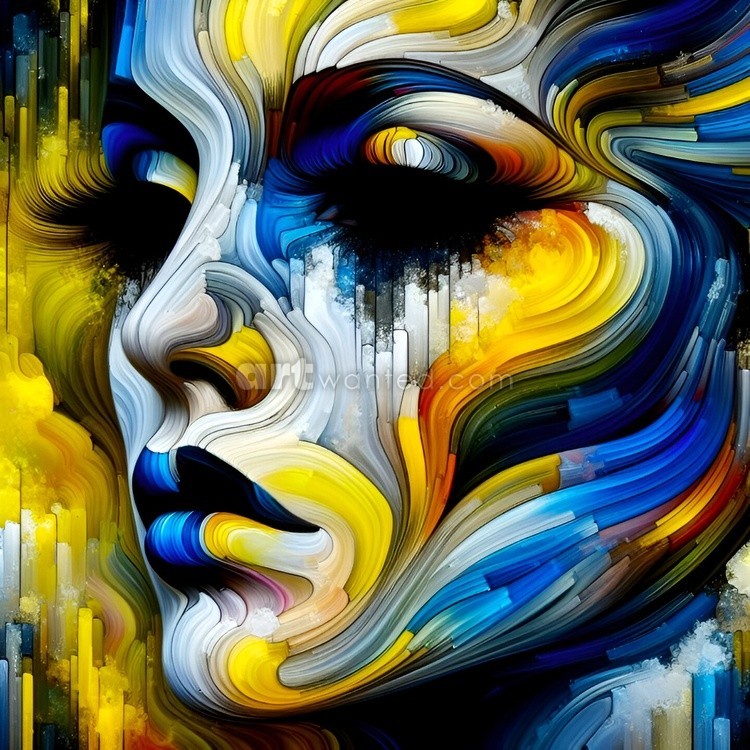 Surrealism Cold Woman