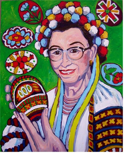 Luba Pershyshyn, Queen of Pysanki (2005)