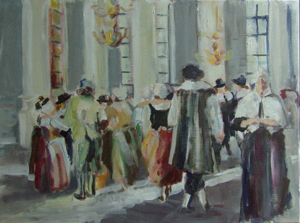  rembrandtfestival in the hooglandchurch in Leiden