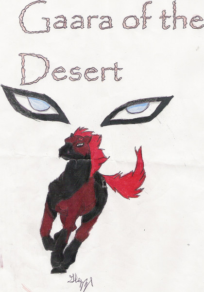 Gaara of the Desert HORSEY STYLE!!