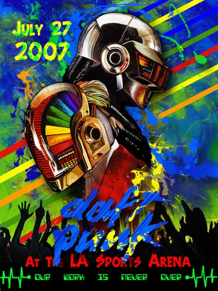 Daft Punk Poster