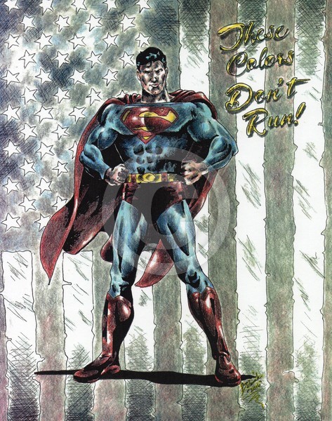superman - these colors...