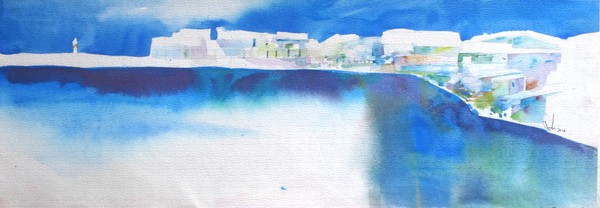 river side
