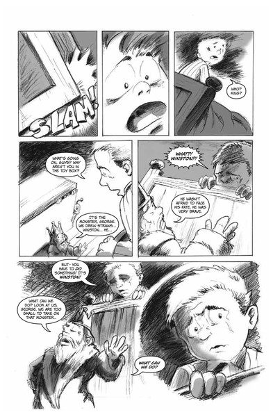 George and the Monster page 3