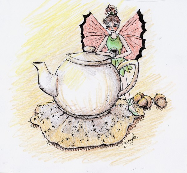 Tea pot and Fairy