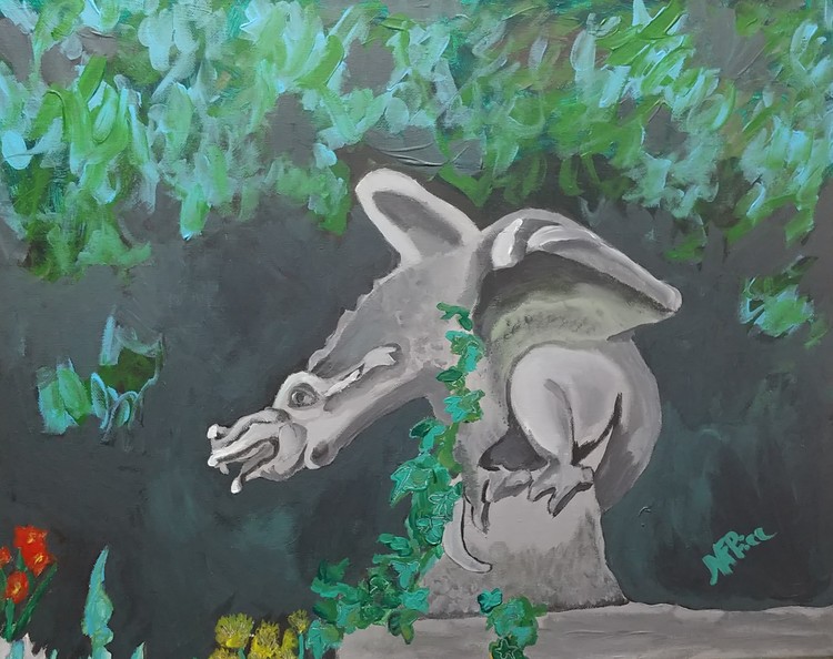 Gargoyle and Ivy