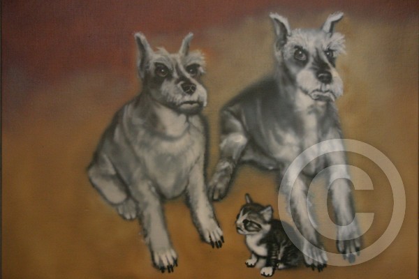 Buttons, Boomer, and Gizmo