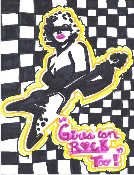 Girls can rock too