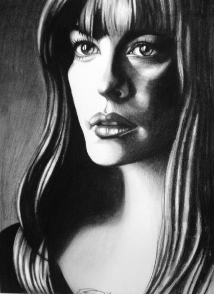 Liv Tyler (charcoal)