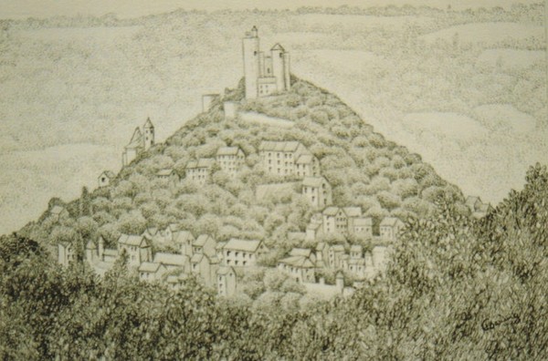 French Hilltop Village