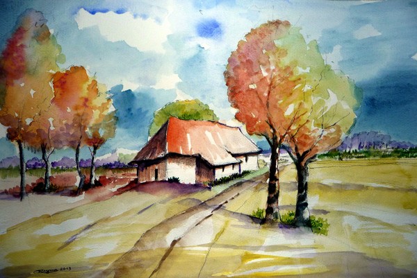 In the country