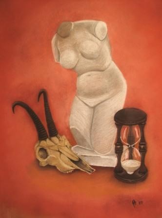 Still life pastel