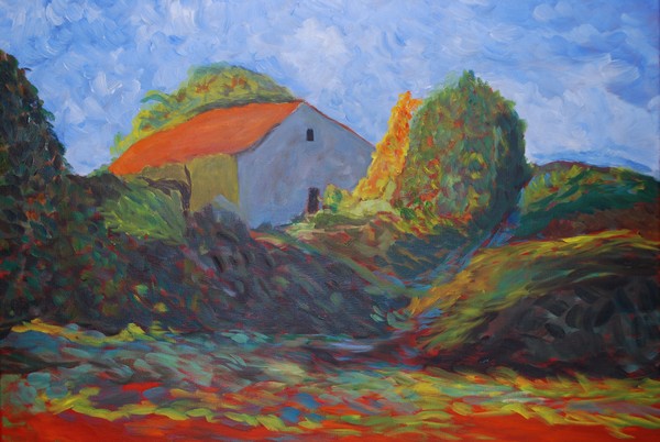 By the Barn
