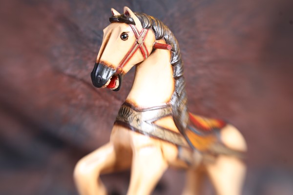 Antique Horse In Motion