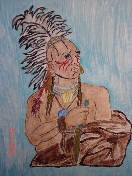 IROQOUIS INDIAN CHIEF