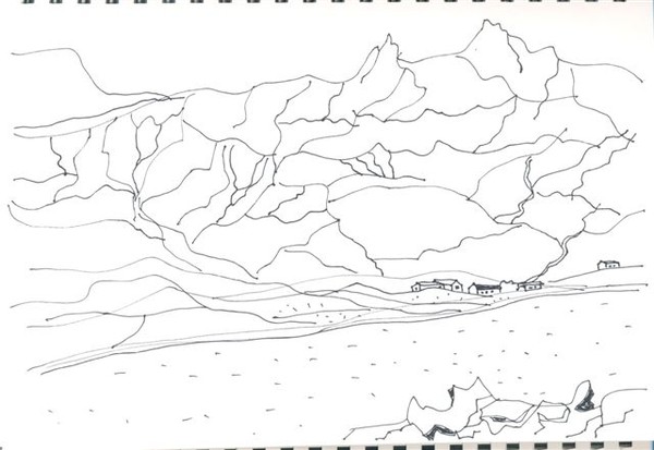 iceland sketches