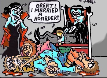 Hoarder of horror
