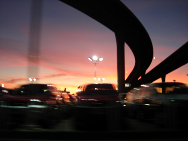 Sunsets on Car lots too..