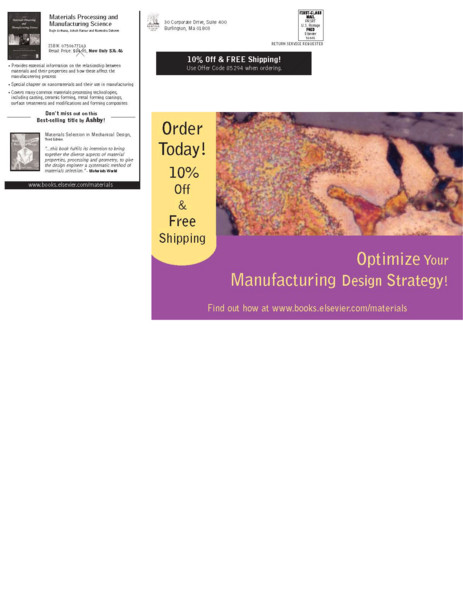 Materials Postcard
