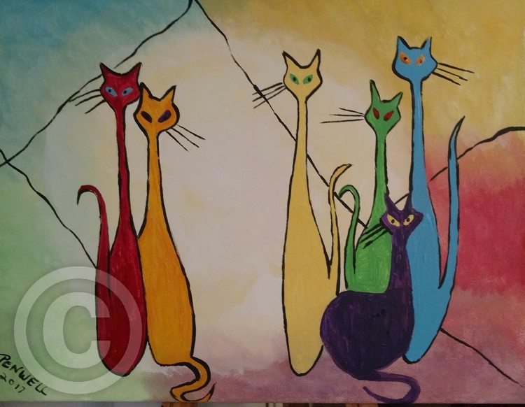 rainbow kittys