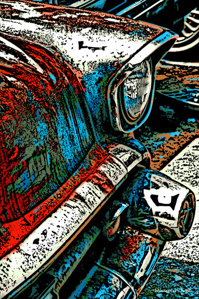rusty car