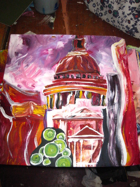St. Pauls Cathedral [Initial painting]