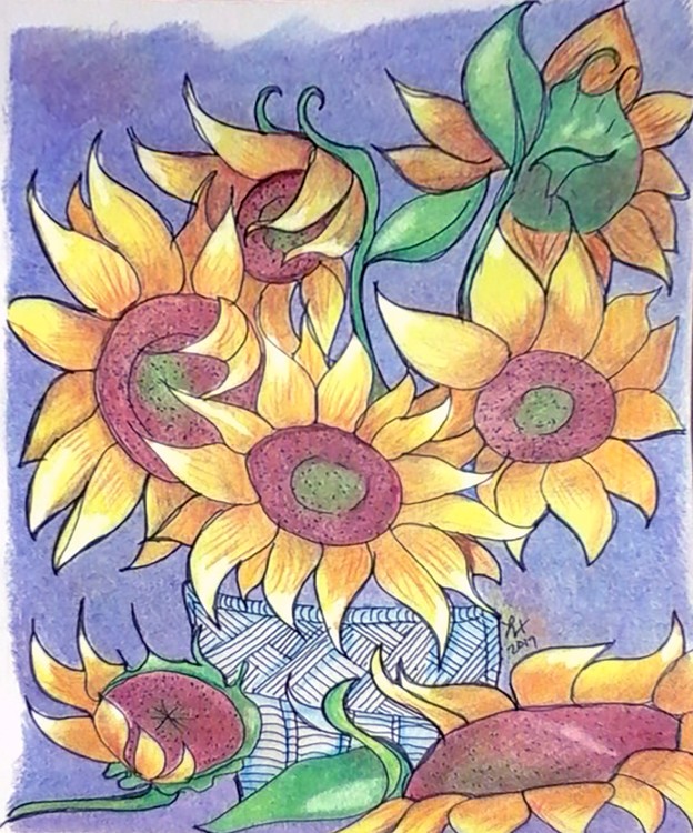 More Sunflowers