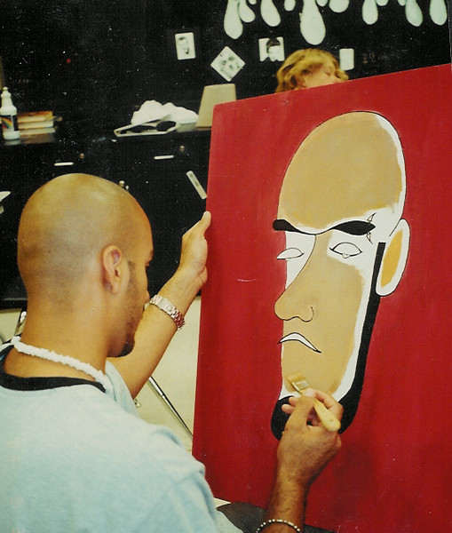 student painter