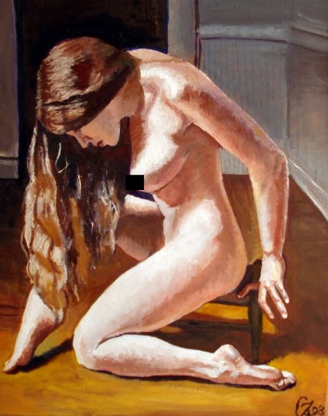 censored nude