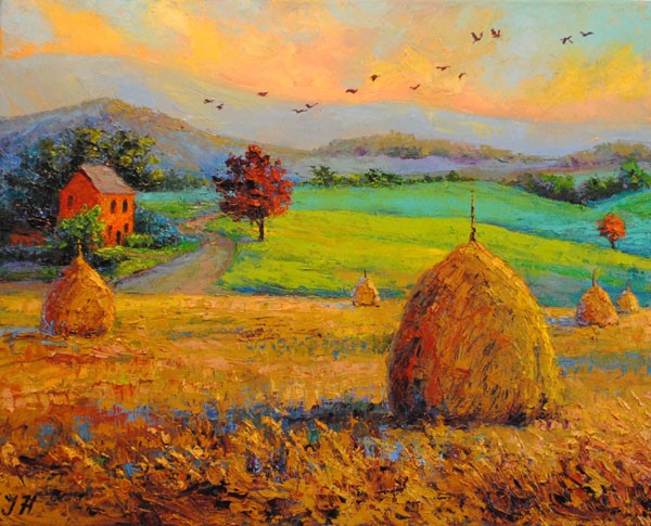 Autumn at the countryside.