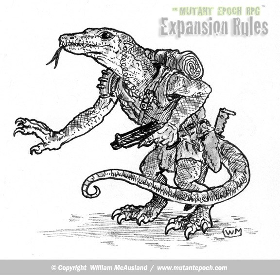 Bestial Human Monitor Lizard