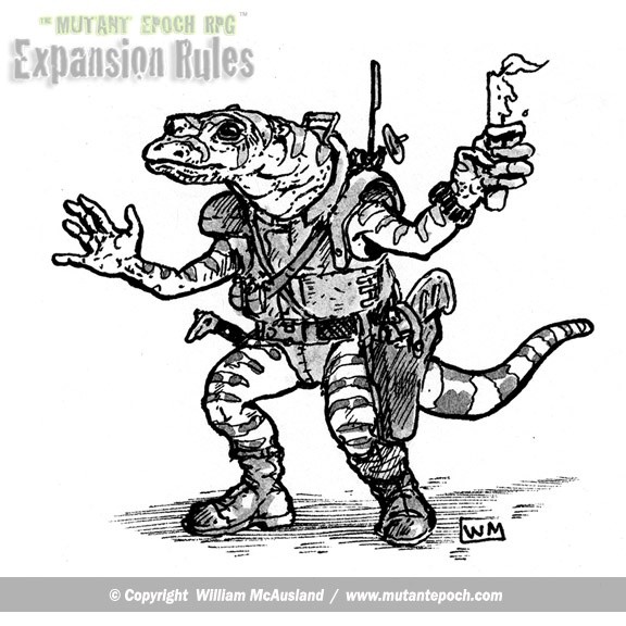 Bestial Human Salamander 