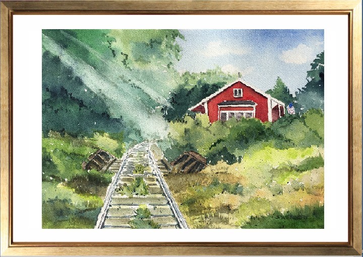 RR country crossing