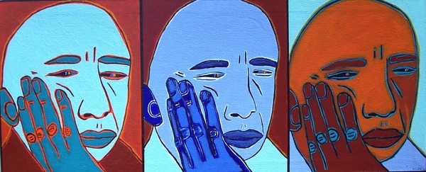 Three Monks Thinking