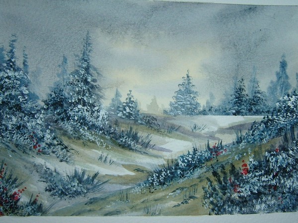 winter slopes