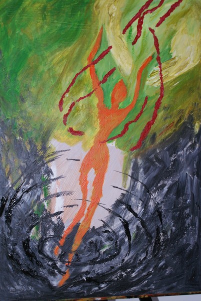 taking hold of the hand of God,aanklampen hand van