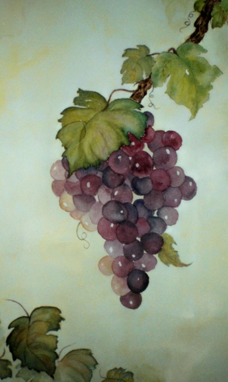 Grapes on the vine
