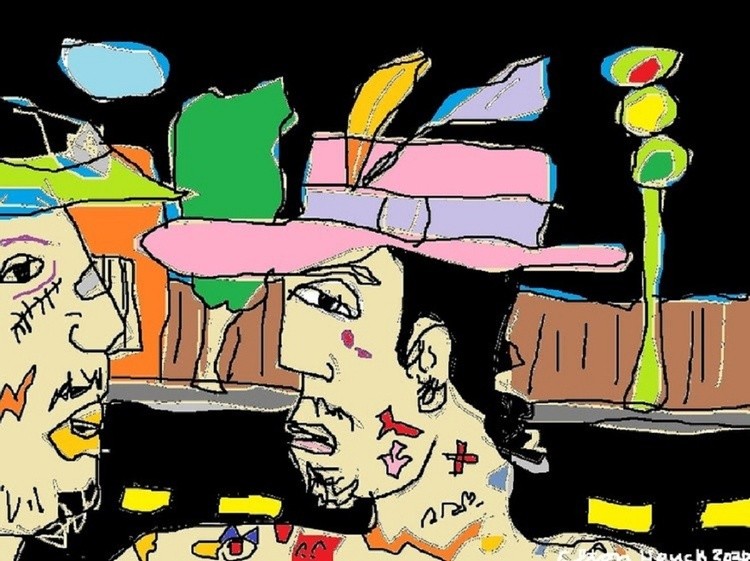 DEMON NEIGHBORHOOD DRUG-DEALER and FLESH- PEDDLER. CONFERENCE.(C) 2020   elton houck