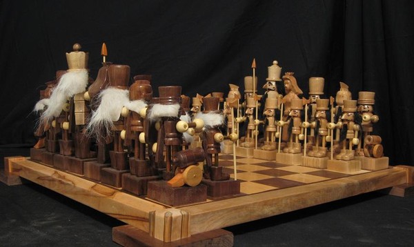 Nutcracker Chess Set by Jim Arnold