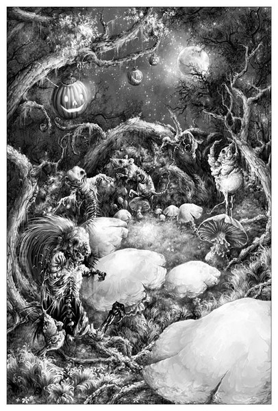 The Zombie Ball, page 1