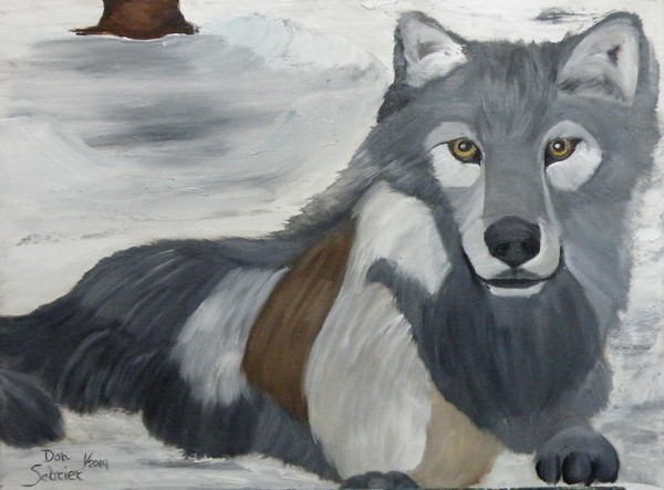 Lone Grey Wolf 2014