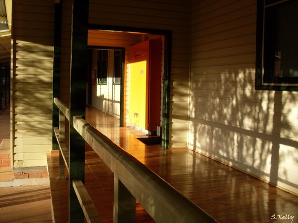 Afternoon School Verandah