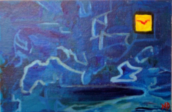 Red Bird in Blue Dream