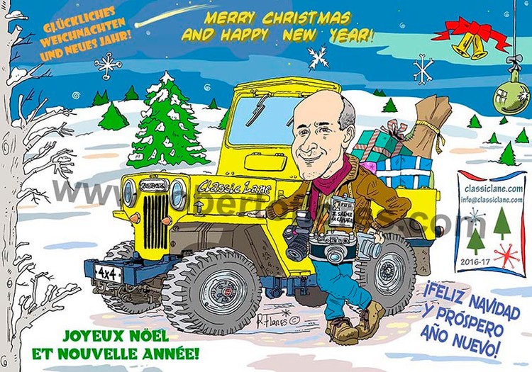 Willys-Viasa CJ3B Christmas card! (1)