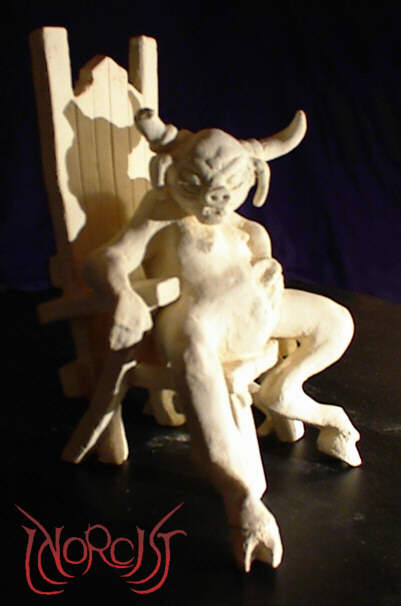 Deamon Sculpture.