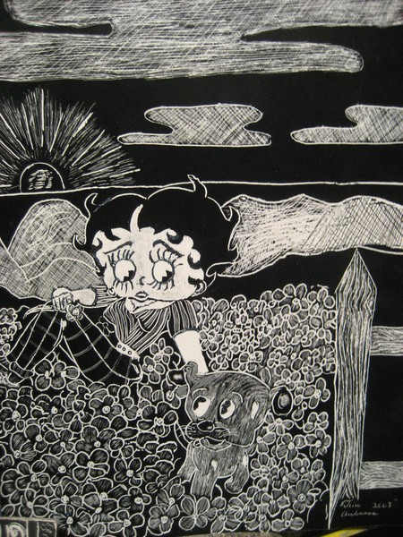 Flowers and Betty