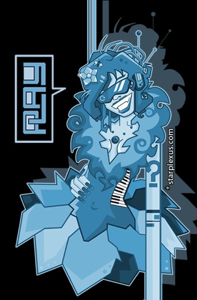 electric blue