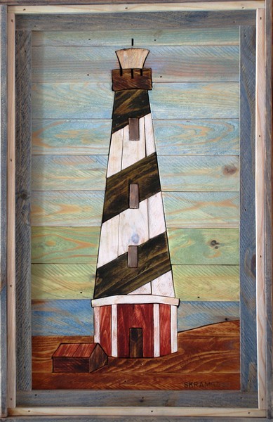 Hatteras Lighthouse LathArt