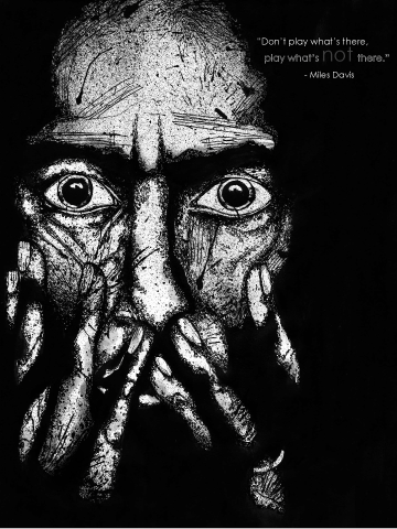 Miles pen and ink
