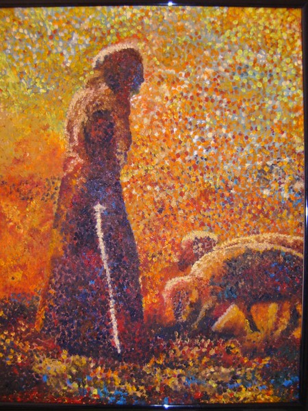 Pointalist Shepherd